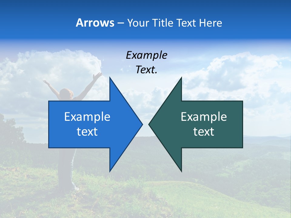 Only Arms Women PowerPoint Template