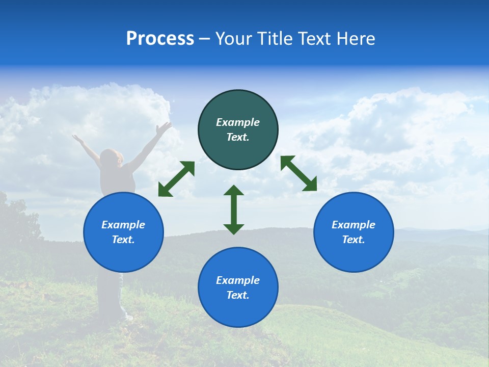 Only Arms Women PowerPoint Template