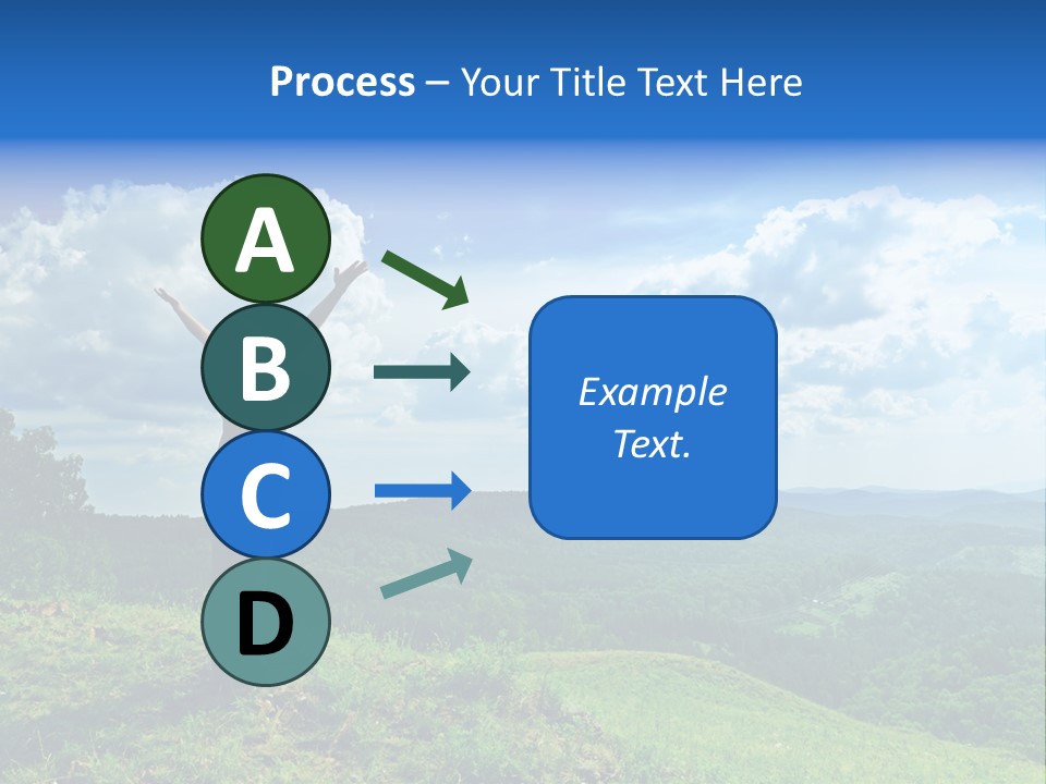 Only Arms Women PowerPoint Template