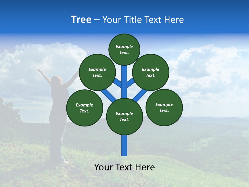 Only Arms Women PowerPoint Template