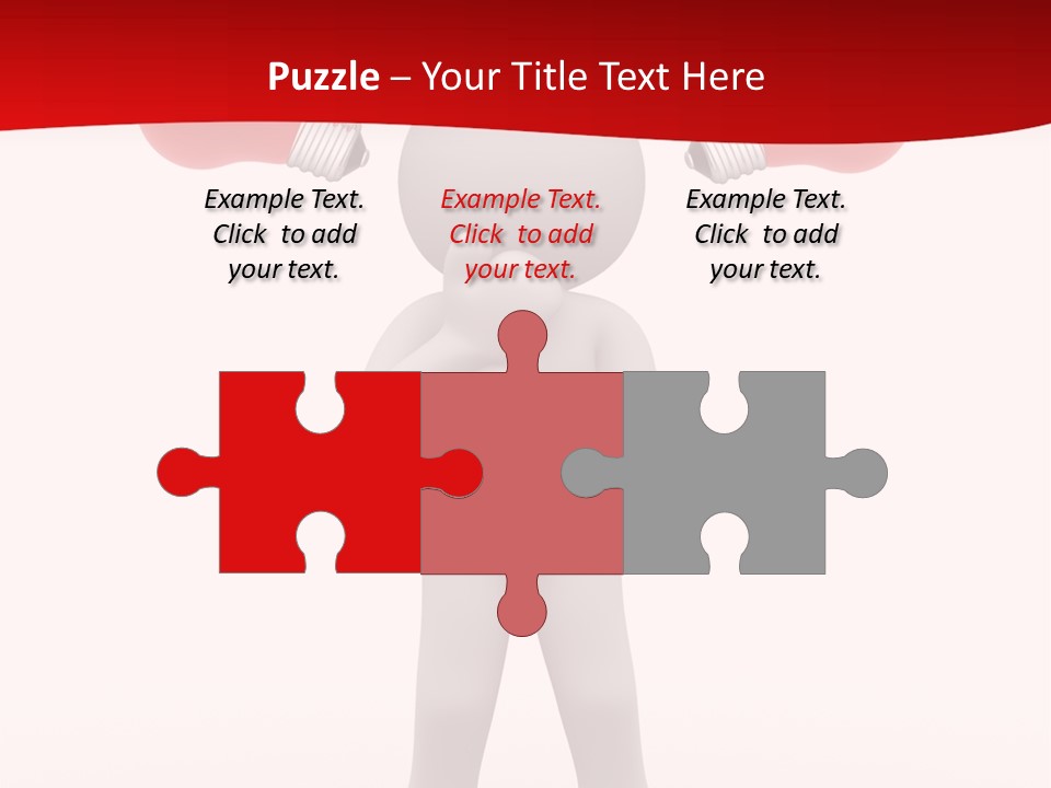 Technology Puppet Think PowerPoint Template