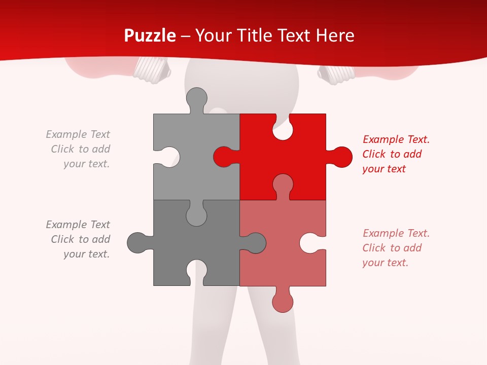 Technology Puppet Think PowerPoint Template