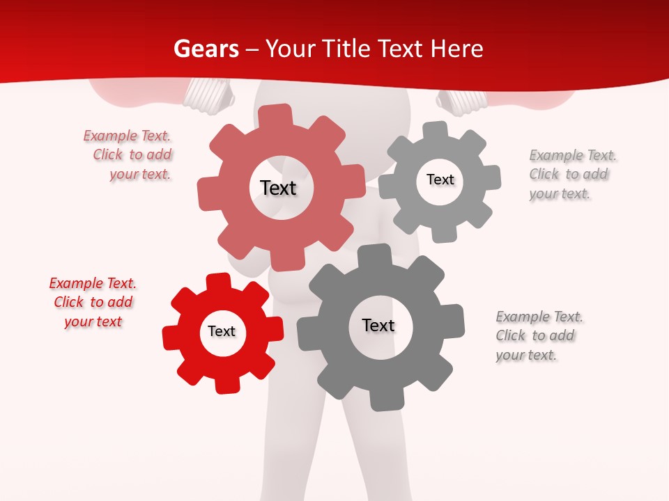 Technology Puppet Think PowerPoint Template