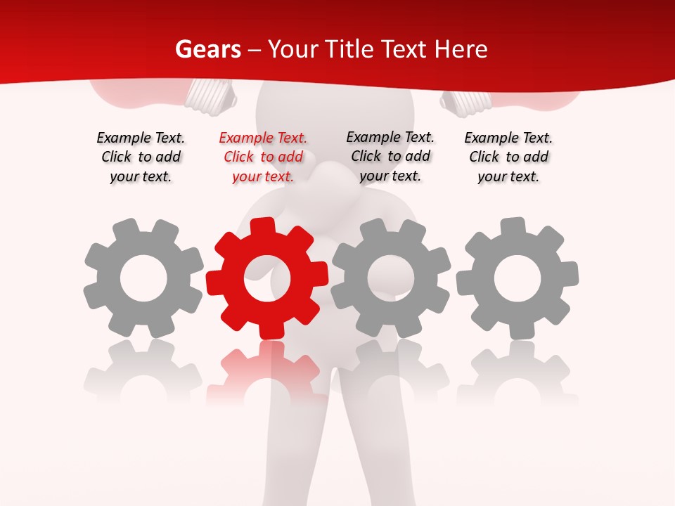 Technology Puppet Think PowerPoint Template