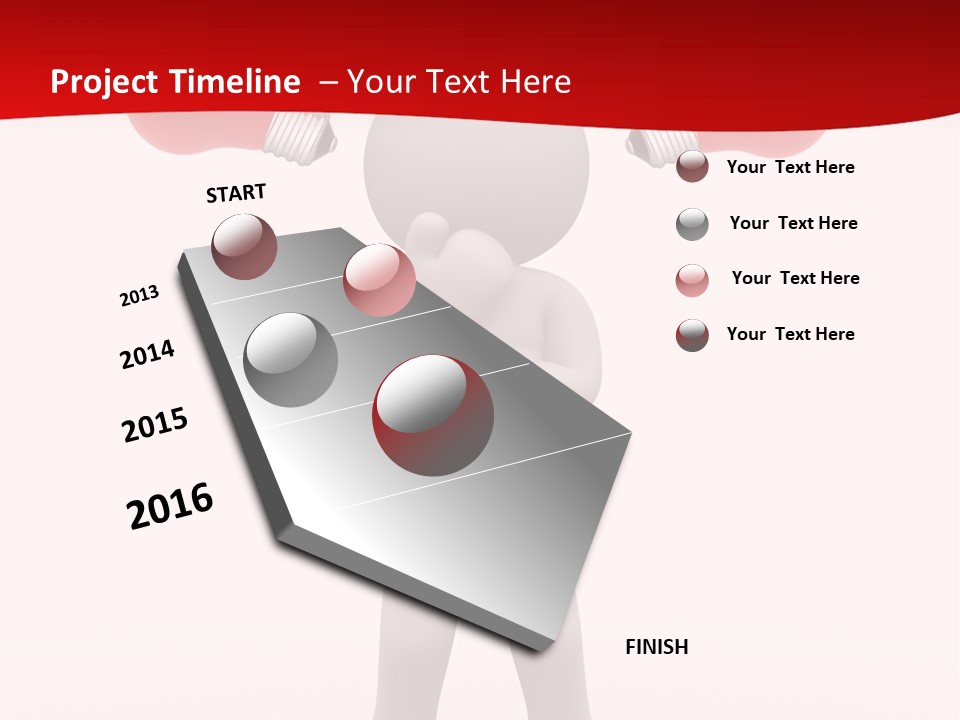 Technology Puppet Think PowerPoint Template