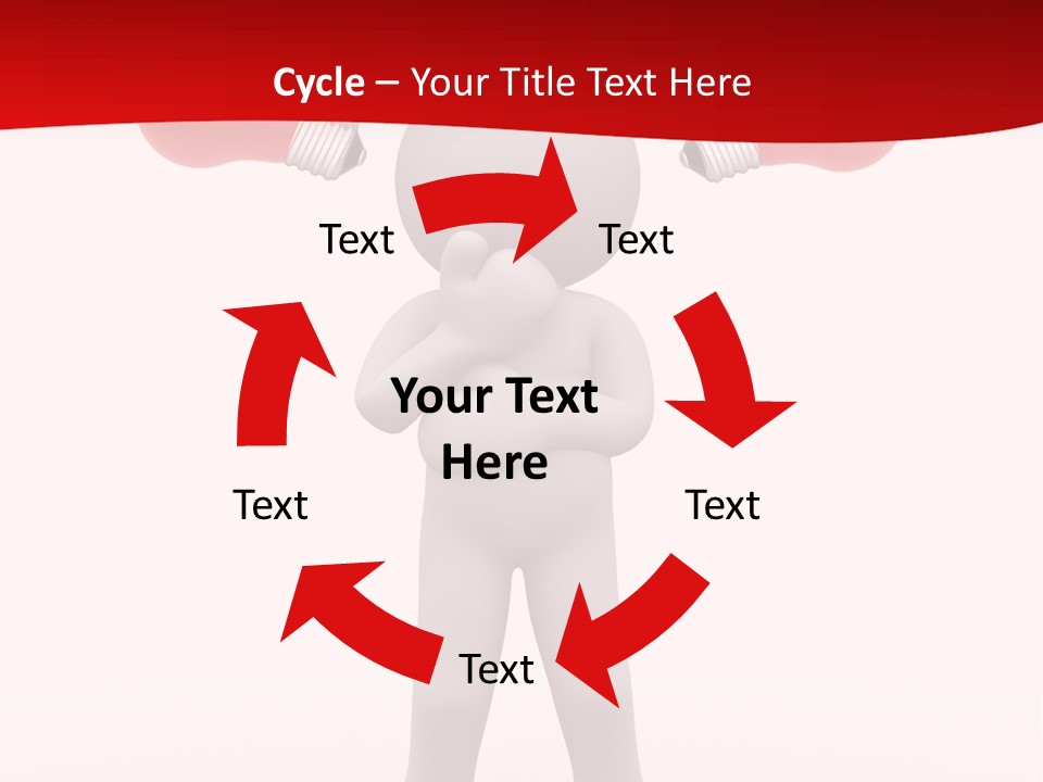 Technology Puppet Think PowerPoint Template