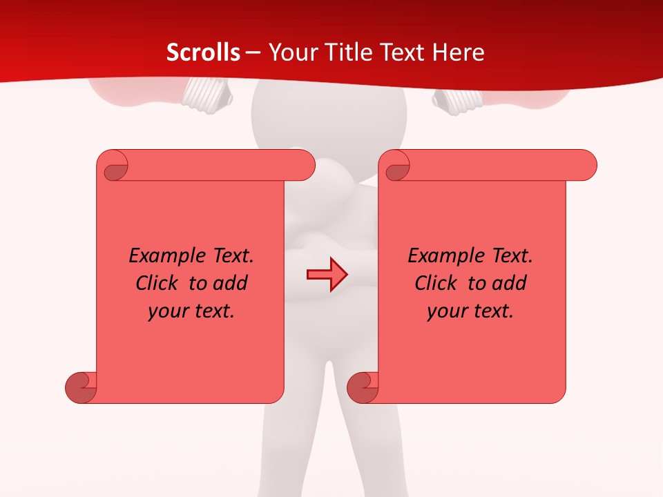 Technology Puppet Think PowerPoint Template