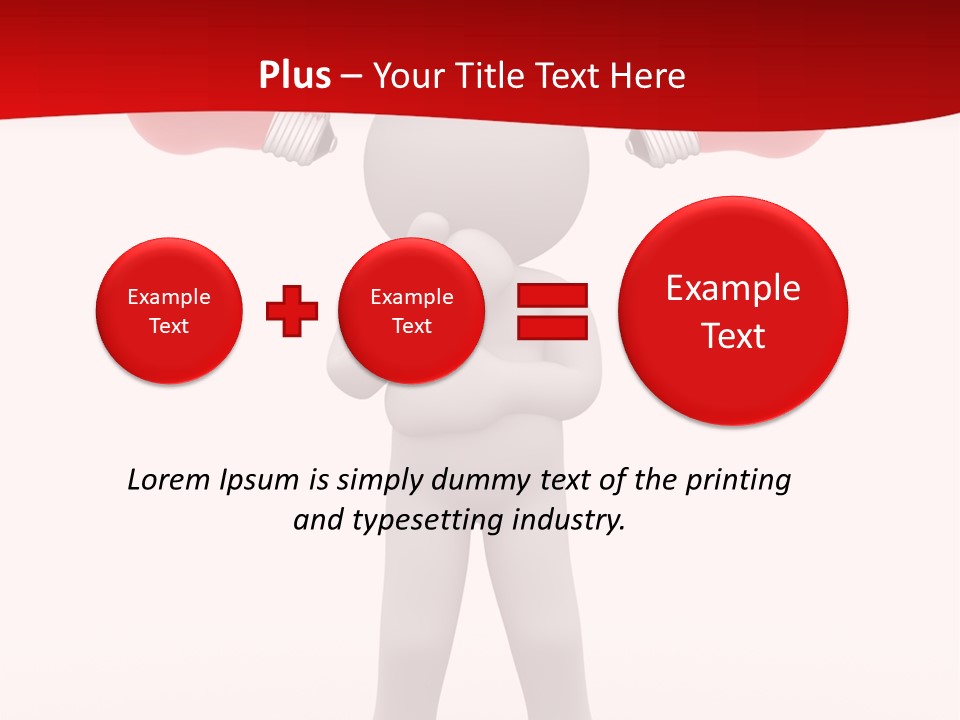 Technology Puppet Think PowerPoint Template