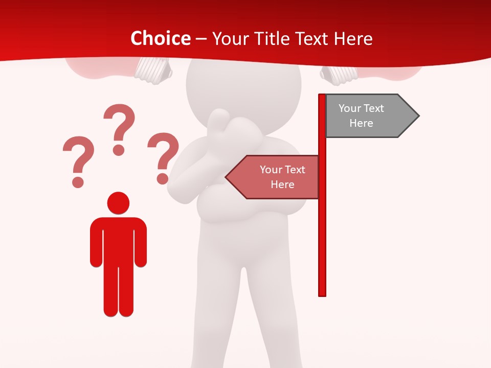 Technology Puppet Think PowerPoint Template