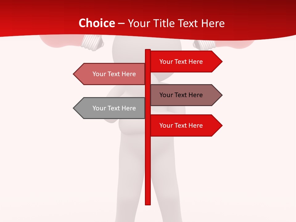 Technology Puppet Think PowerPoint Template