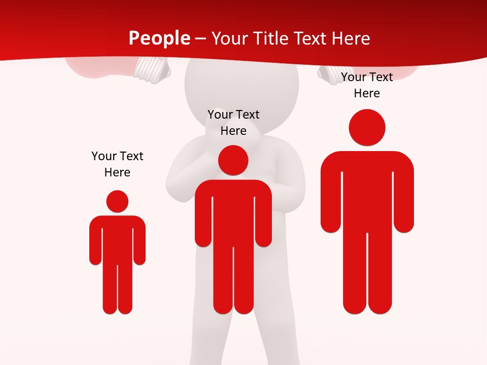 Technology Puppet Think PowerPoint Template