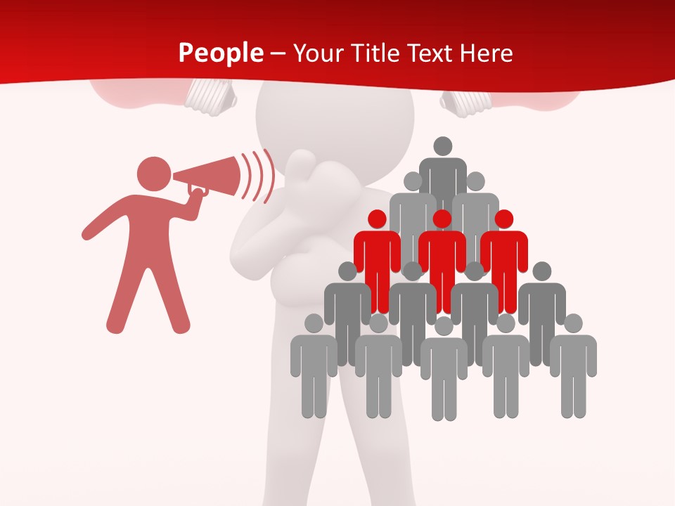 Technology Puppet Think PowerPoint Template