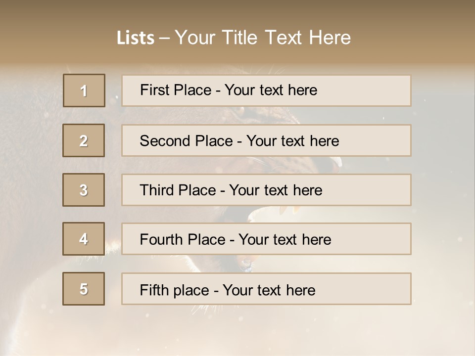 Action Nobody Open PowerPoint Template