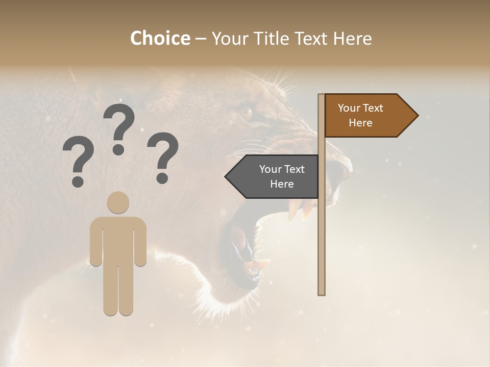 Action Nobody Open PowerPoint Template
