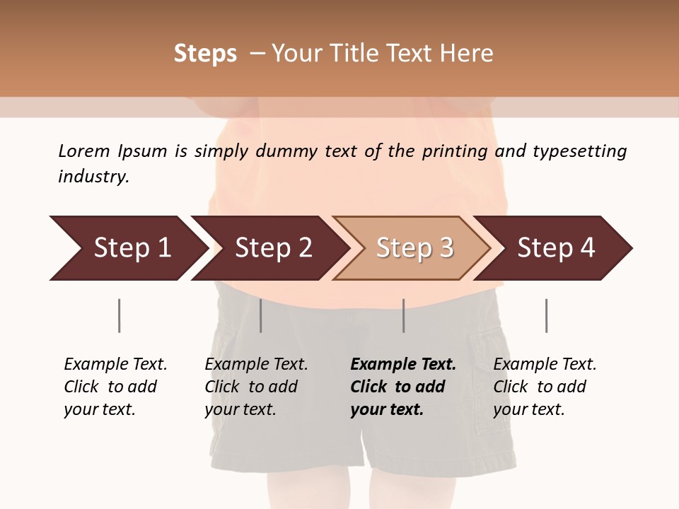 Weight Upset Boy PowerPoint Template