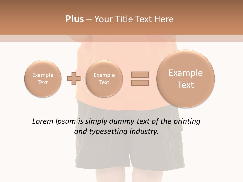 Weight Upset Boy PowerPoint Template