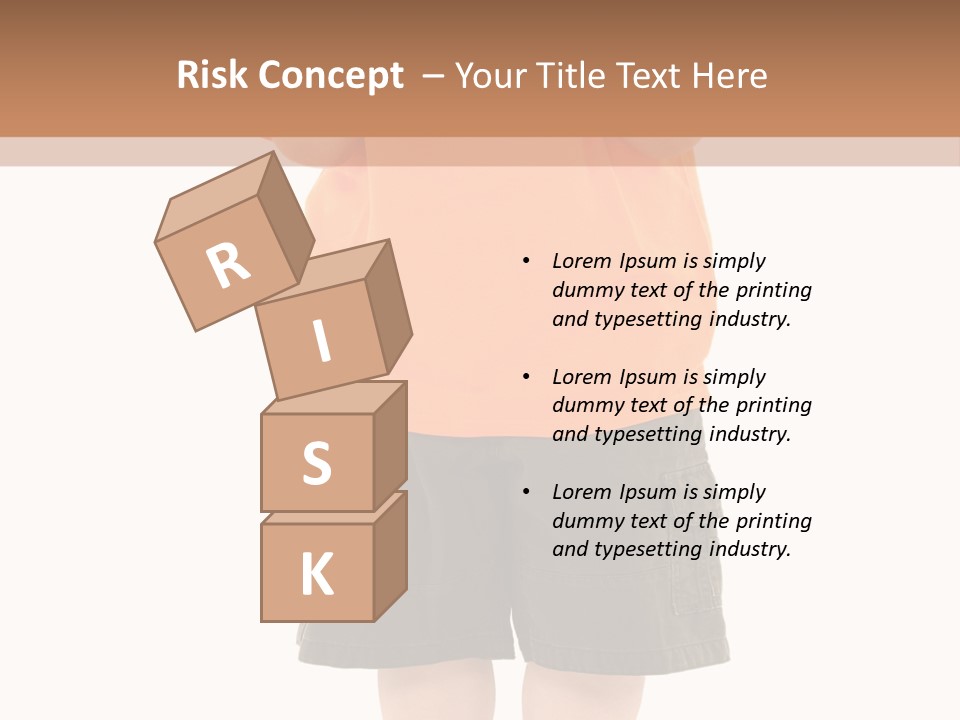 Weight Upset Boy PowerPoint Template