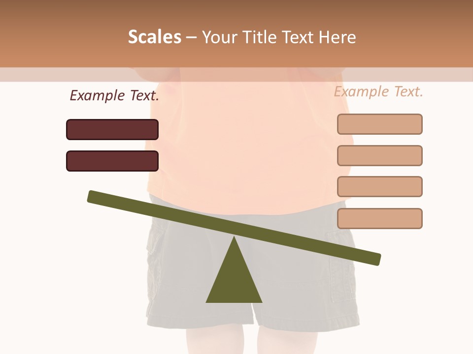 Weight Upset Boy PowerPoint Template