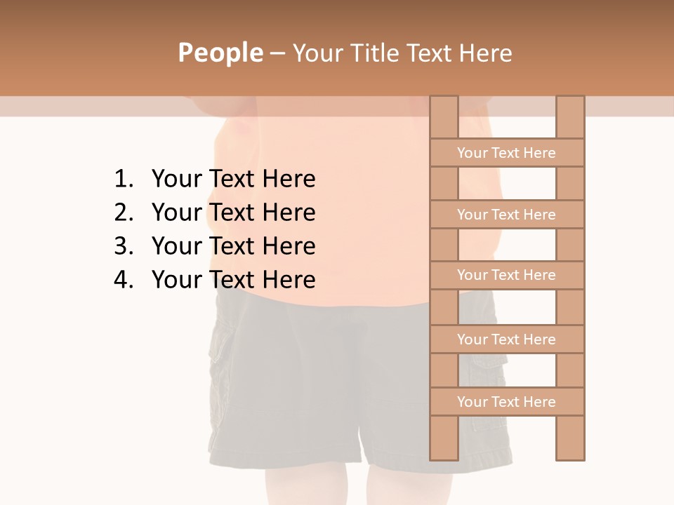 Weight Upset Boy PowerPoint Template