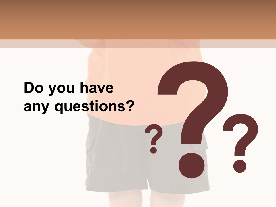 Weight Upset Boy PowerPoint Template