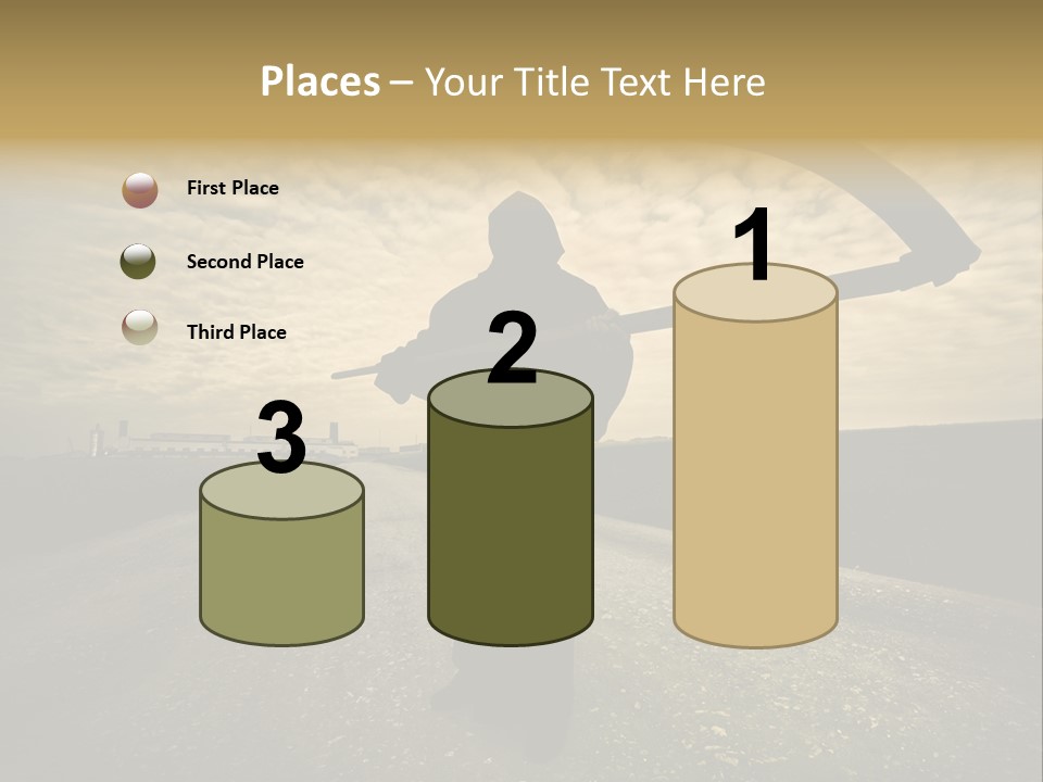 Costume Dark Doom PowerPoint Template