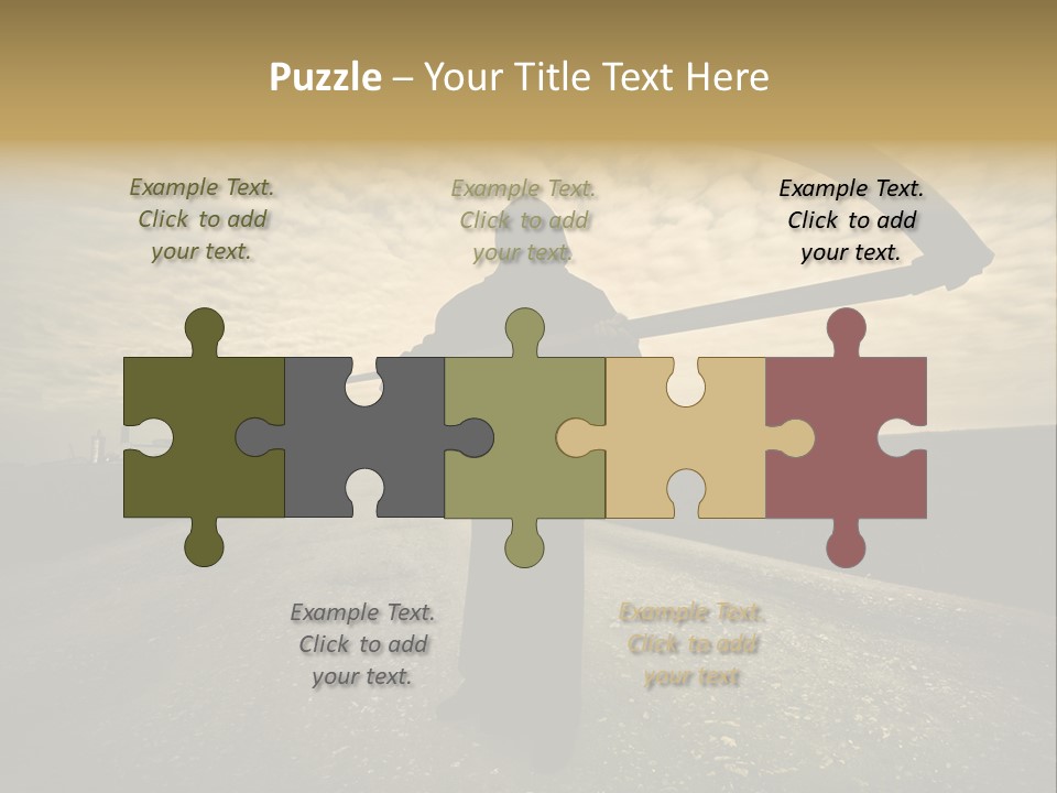 Costume Dark Doom PowerPoint Template