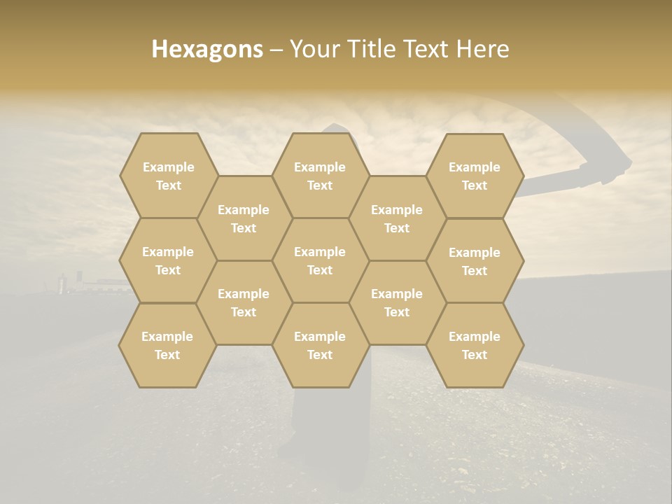 Costume Dark Doom PowerPoint Template