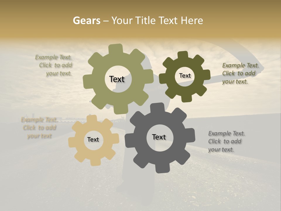 Costume Dark Doom PowerPoint Template