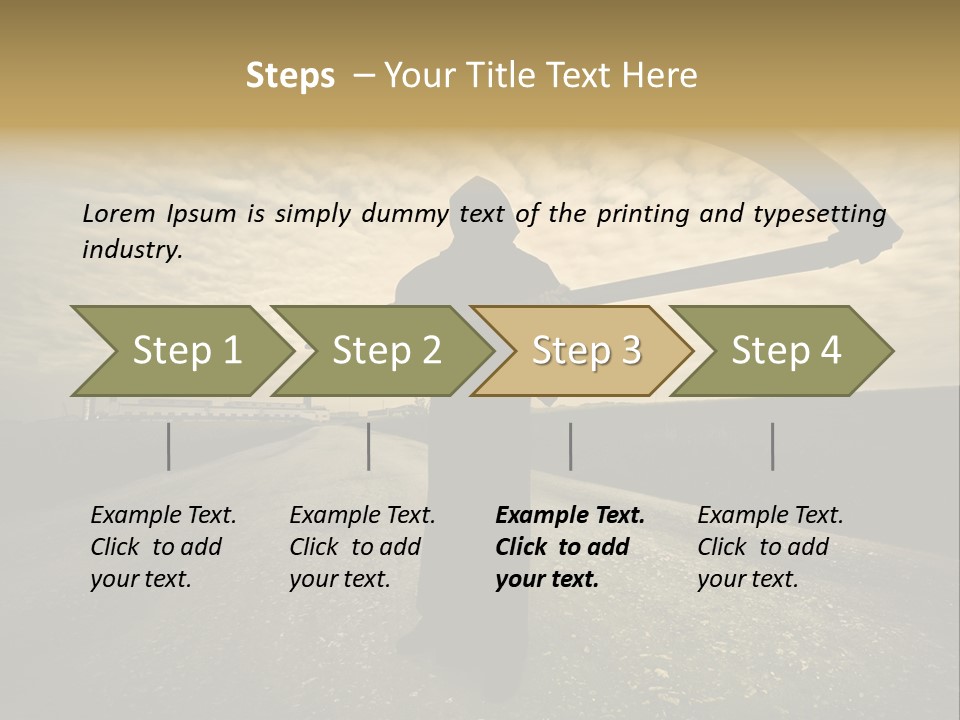 Costume Dark Doom PowerPoint Template