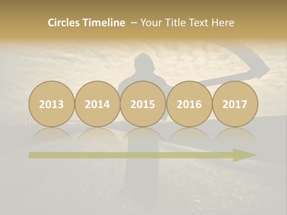 Costume Dark Doom PowerPoint Template