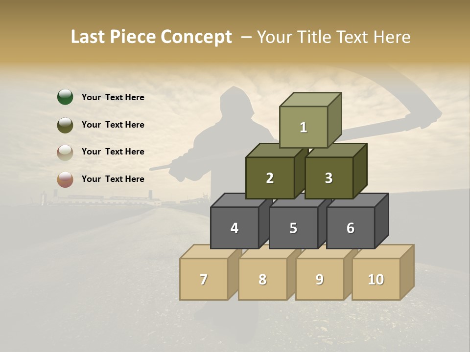 Costume Dark Doom PowerPoint Template