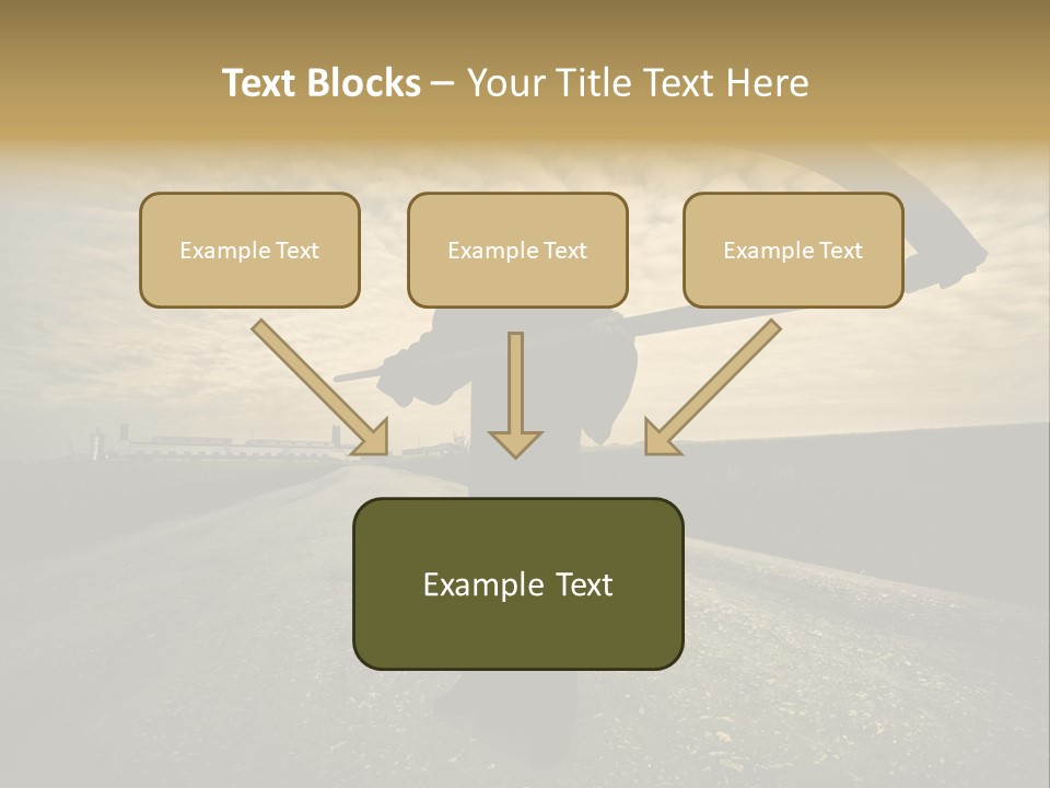 Costume Dark Doom PowerPoint Template