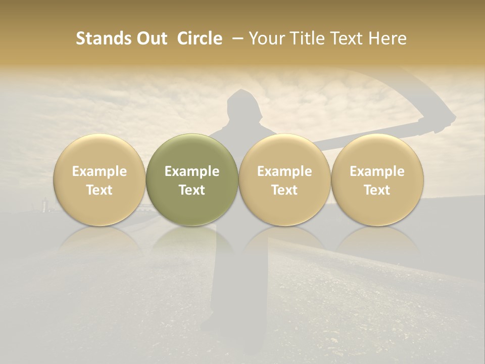 Costume Dark Doom PowerPoint Template