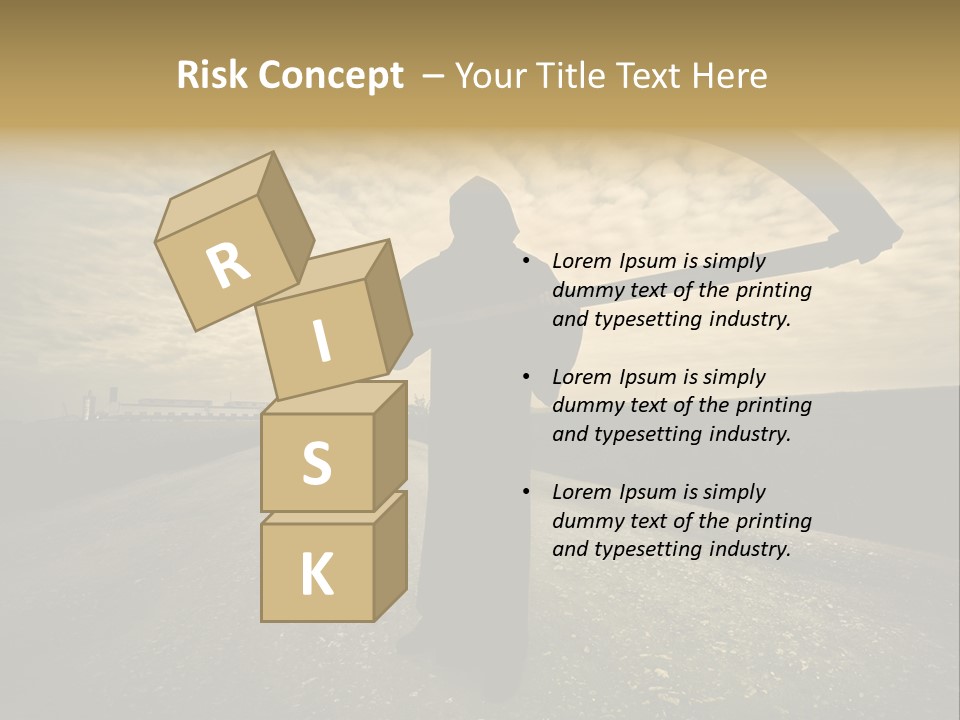 Costume Dark Doom PowerPoint Template