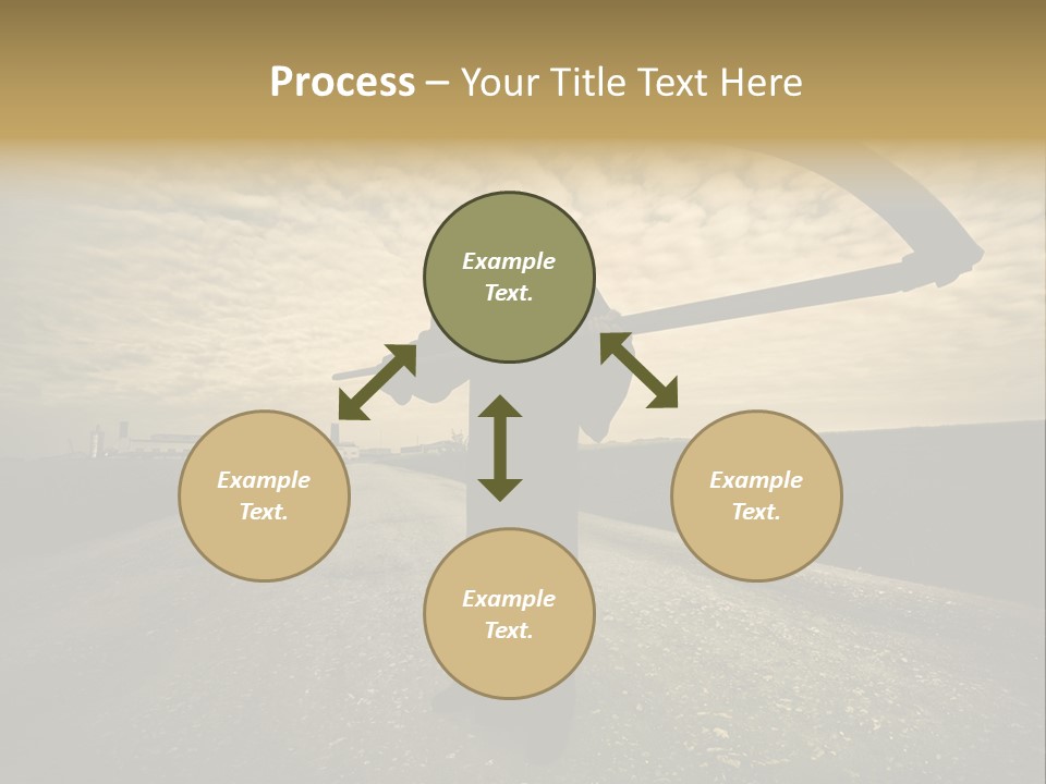 Costume Dark Doom PowerPoint Template