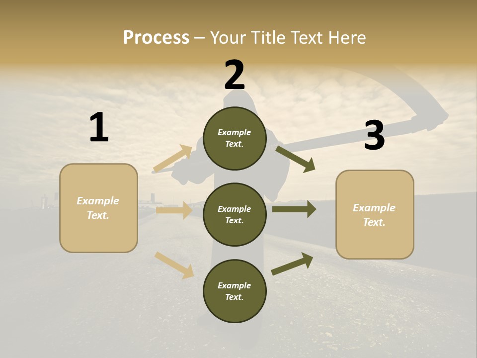 Costume Dark Doom PowerPoint Template
