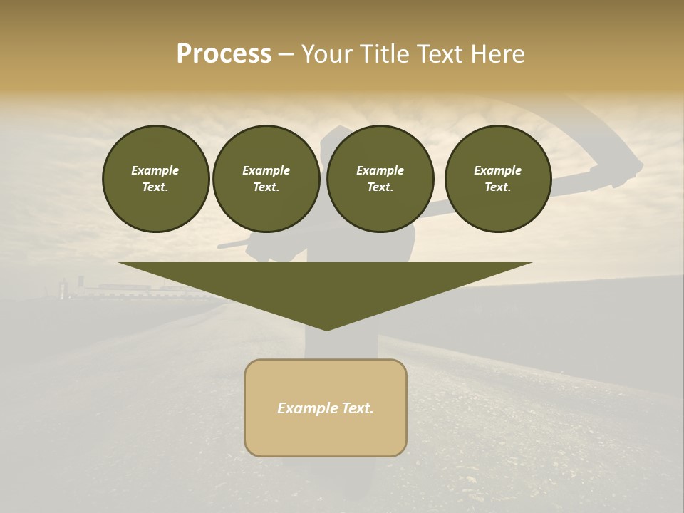 Costume Dark Doom PowerPoint Template