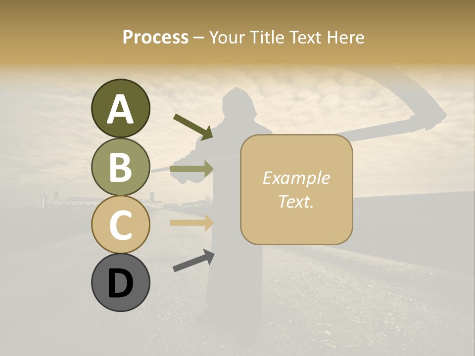 Costume Dark Doom PowerPoint Template