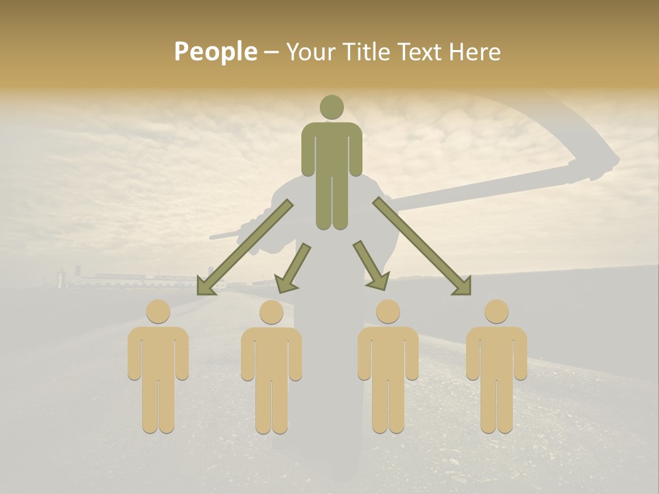 Costume Dark Doom PowerPoint Template