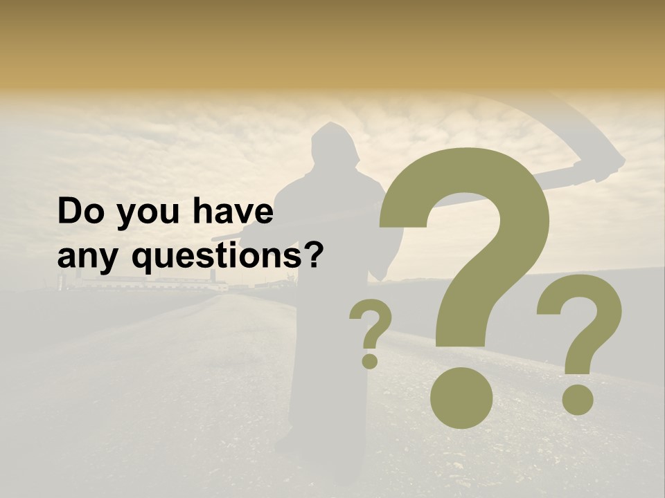 Costume Dark Doom PowerPoint Template