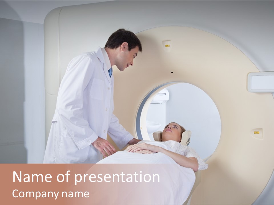 Radiation Digital Radiology PowerPoint Template