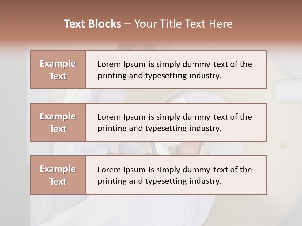 Radiation Digital Radiology PowerPoint Template