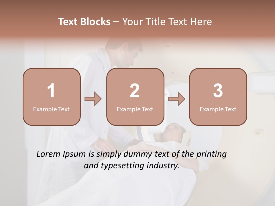 Radiation Digital Radiology PowerPoint Template