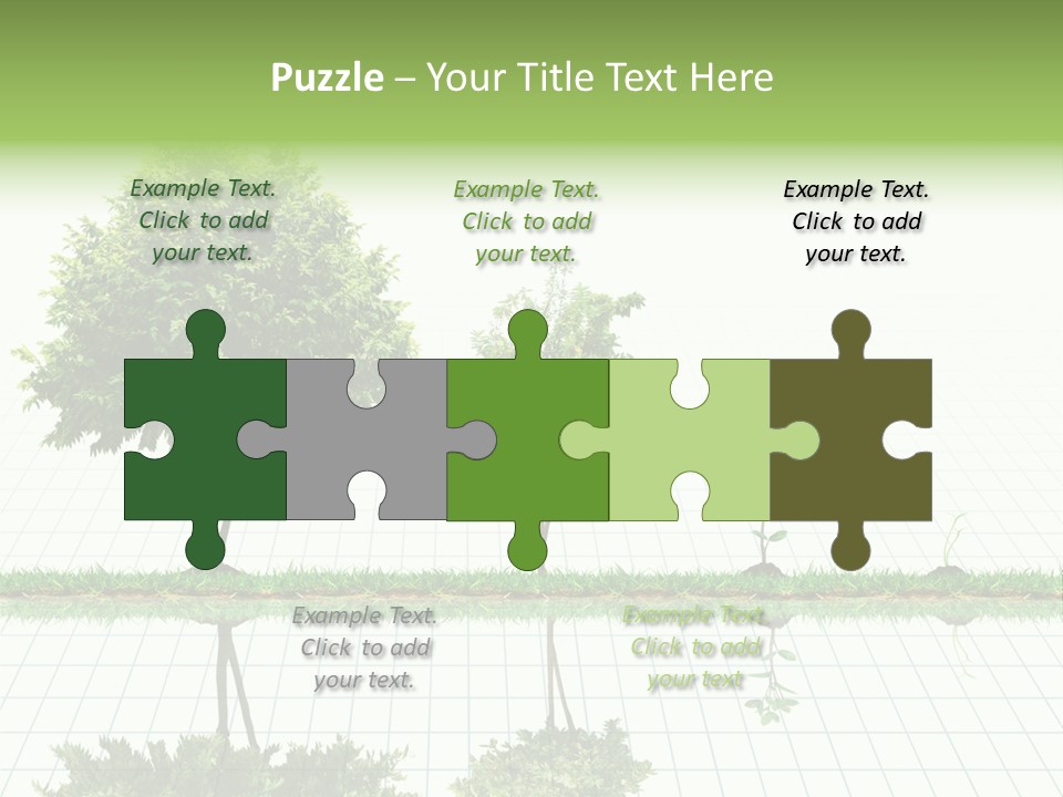 Evolution Germination White PowerPoint Template