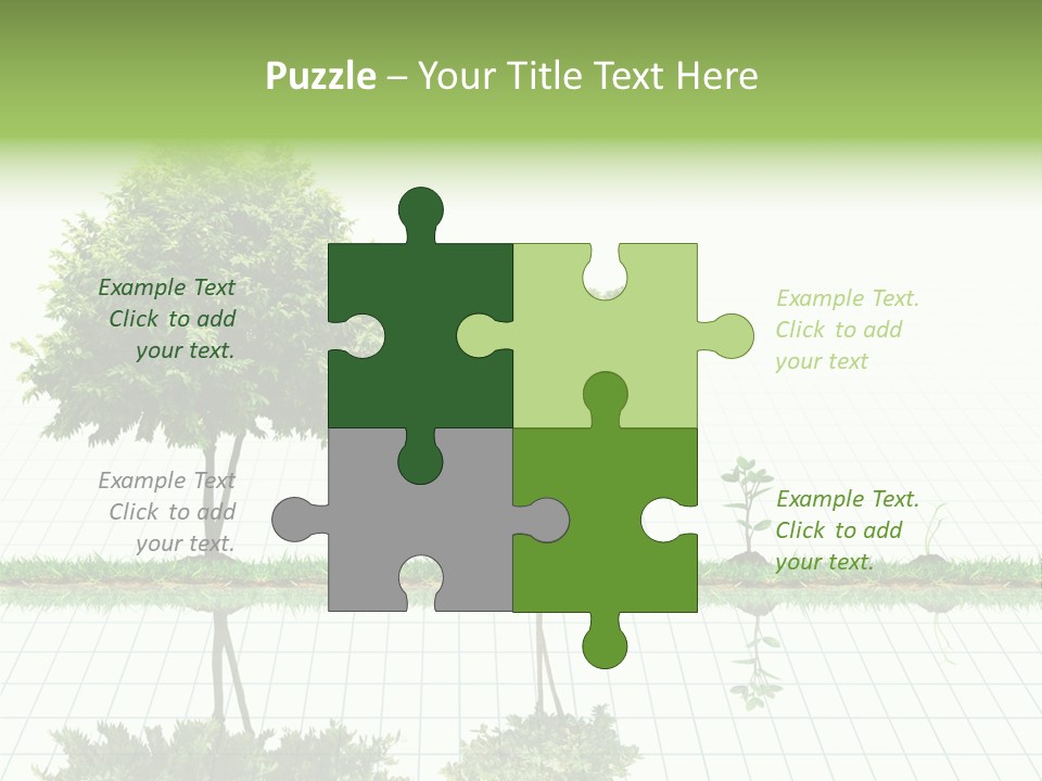 Evolution Germination White PowerPoint Template