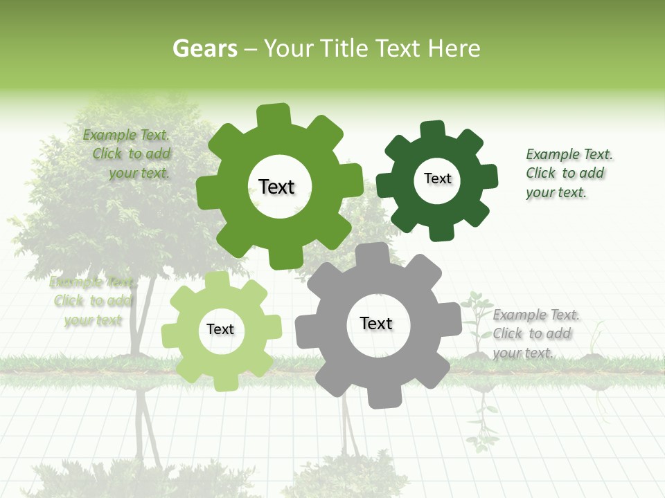 Evolution Germination White PowerPoint Template
