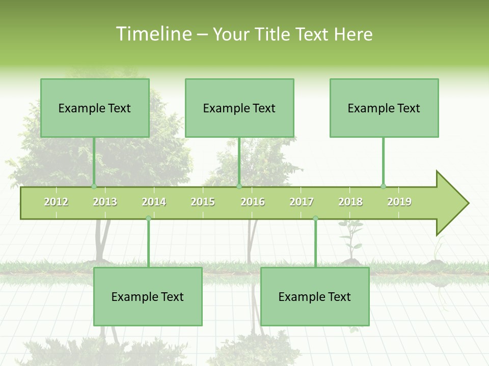 Evolution Germination White PowerPoint Template