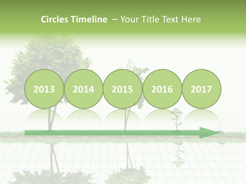 Evolution Germination White PowerPoint Template