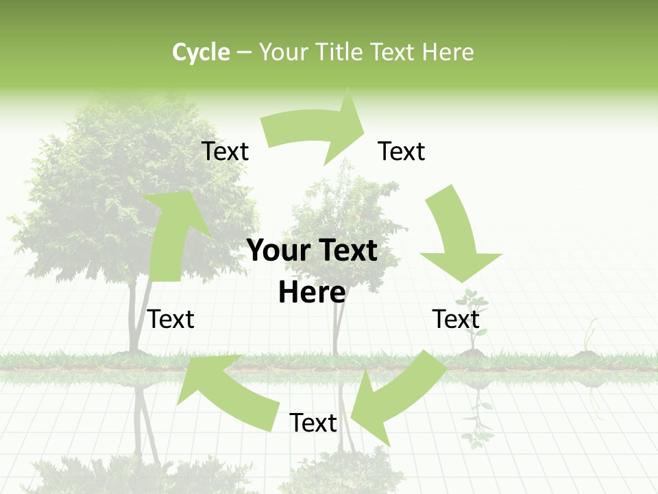 Evolution Germination White PowerPoint Template