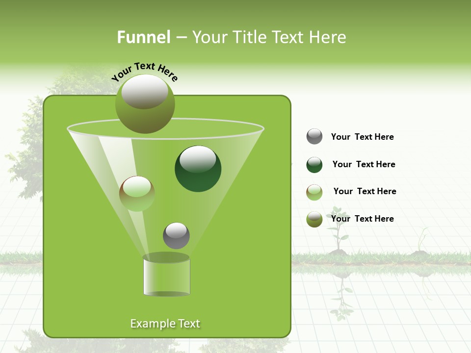 Evolution Germination White PowerPoint Template